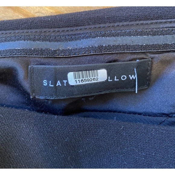 Slate & Willow One Shoulder Ruffle Dress Size Large Women’s Black - Picture 3 of 7